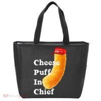 Cheese Puff In Chief Orange Trump Tote Bag thumb 0