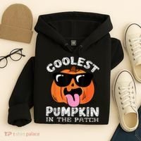 Coolest Pumpkin In The Patch Halloween Hoodie thumb 4