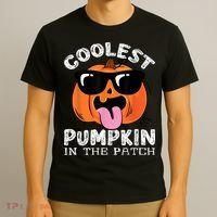 Coolest Pumpkin In The Patch Halloween T-Shirt thumb 3