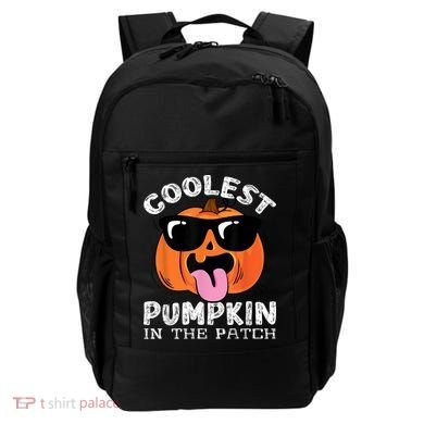 Coolest Pumpkin In The Patch Halloween Backpack