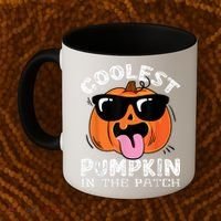 Coolest Pumpkin In The Patch Halloween Coffee Mug thumb 2