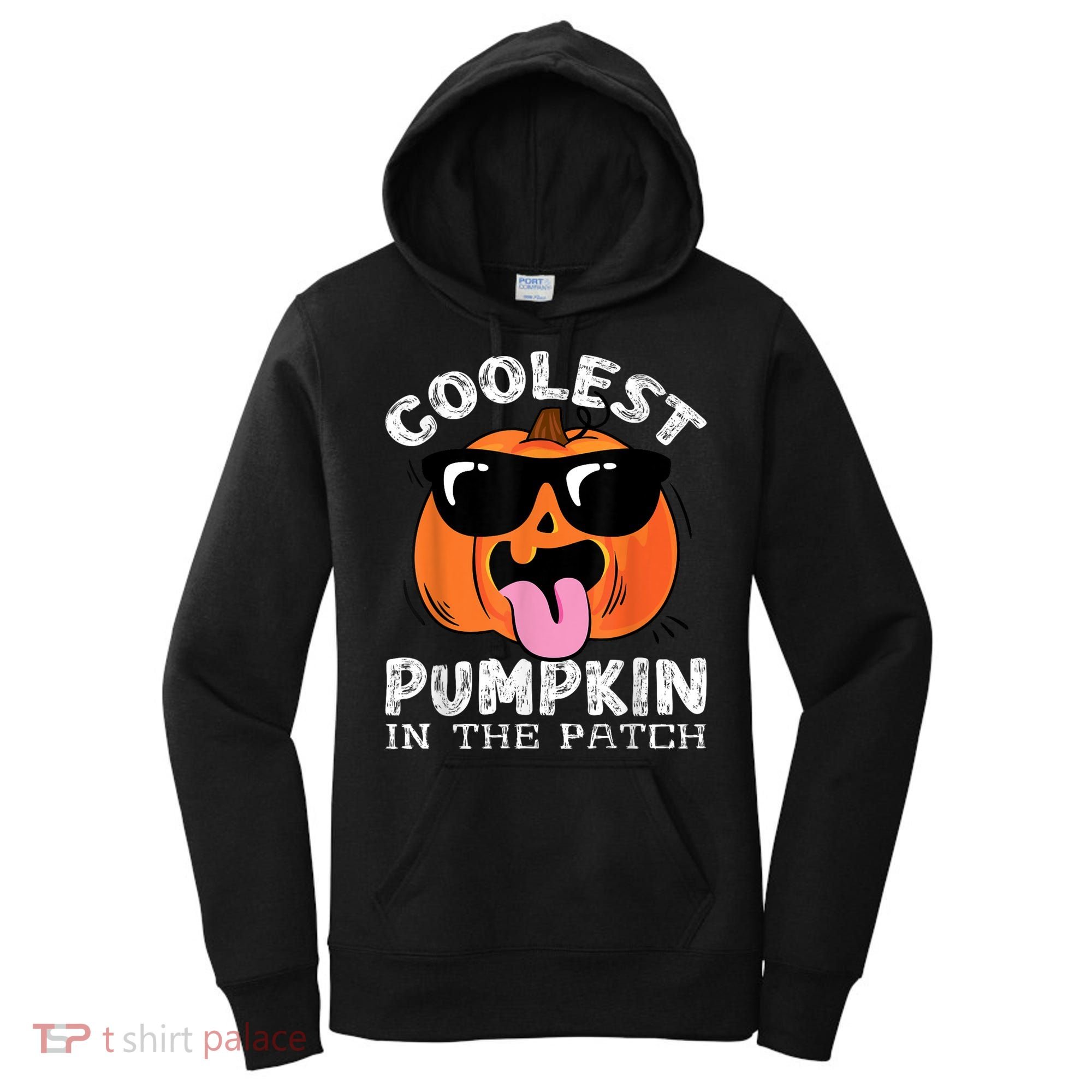 Coolest Pumpkin In The Patch Halloween Women's Hoodie