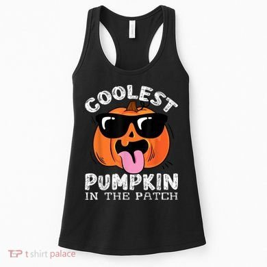 Coolest Pumpkin In The Patch Halloween Women's Tank Top