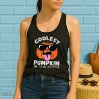 Coolest Pumpkin In The Patch Halloween Women's Tank Top thumb 2