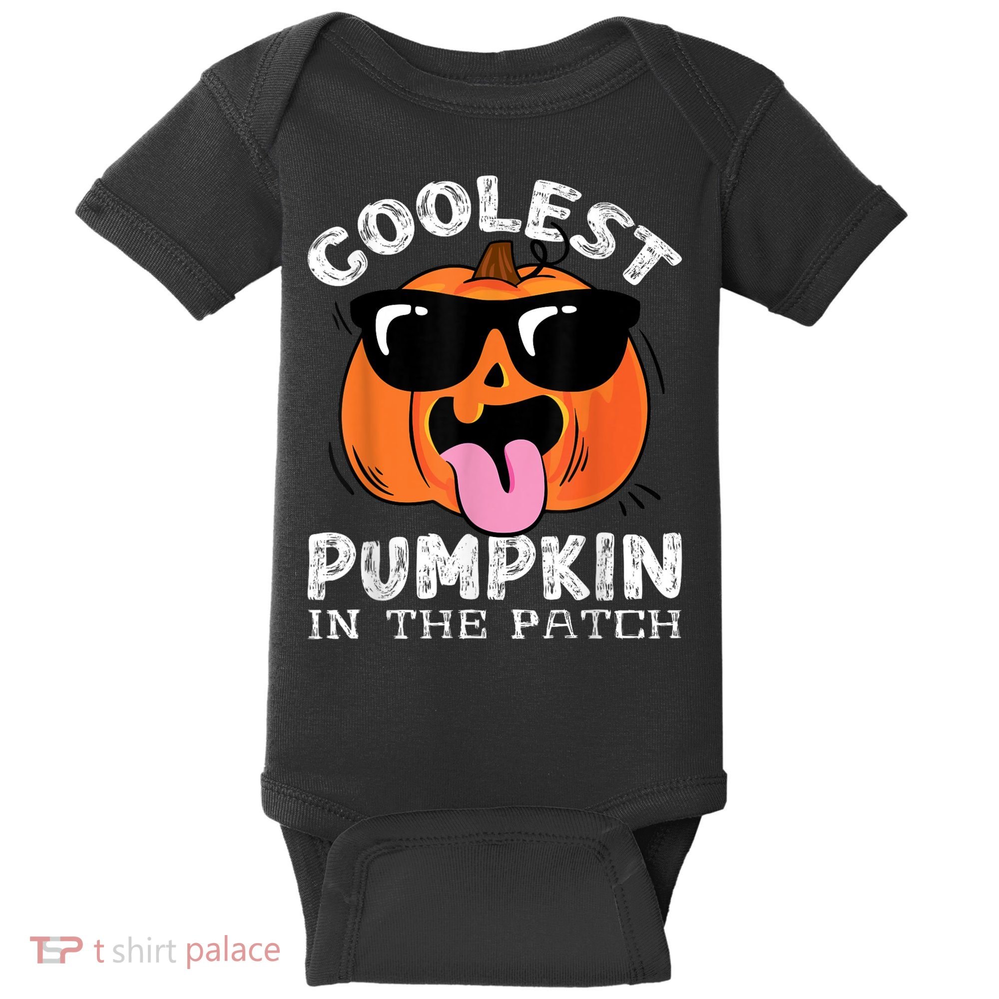 Coolest Pumpkin In The Patch Halloween Baby Bodysuit