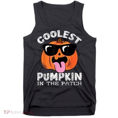 Coolest Pumpkin In The Patch Halloween Tank Top