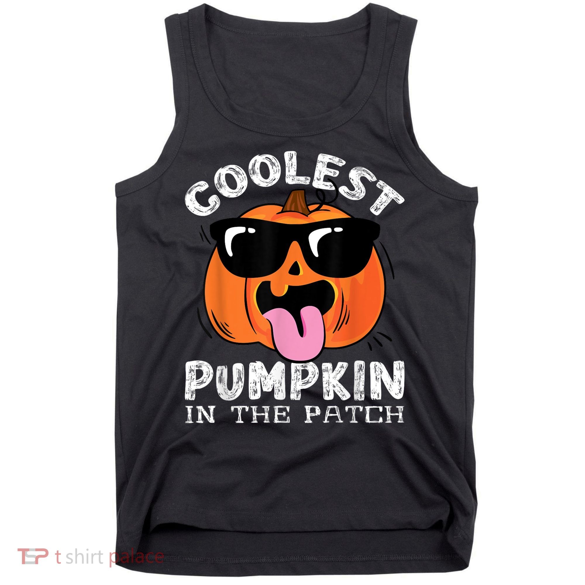 Coolest Pumpkin In The Patch Halloween Tank Top