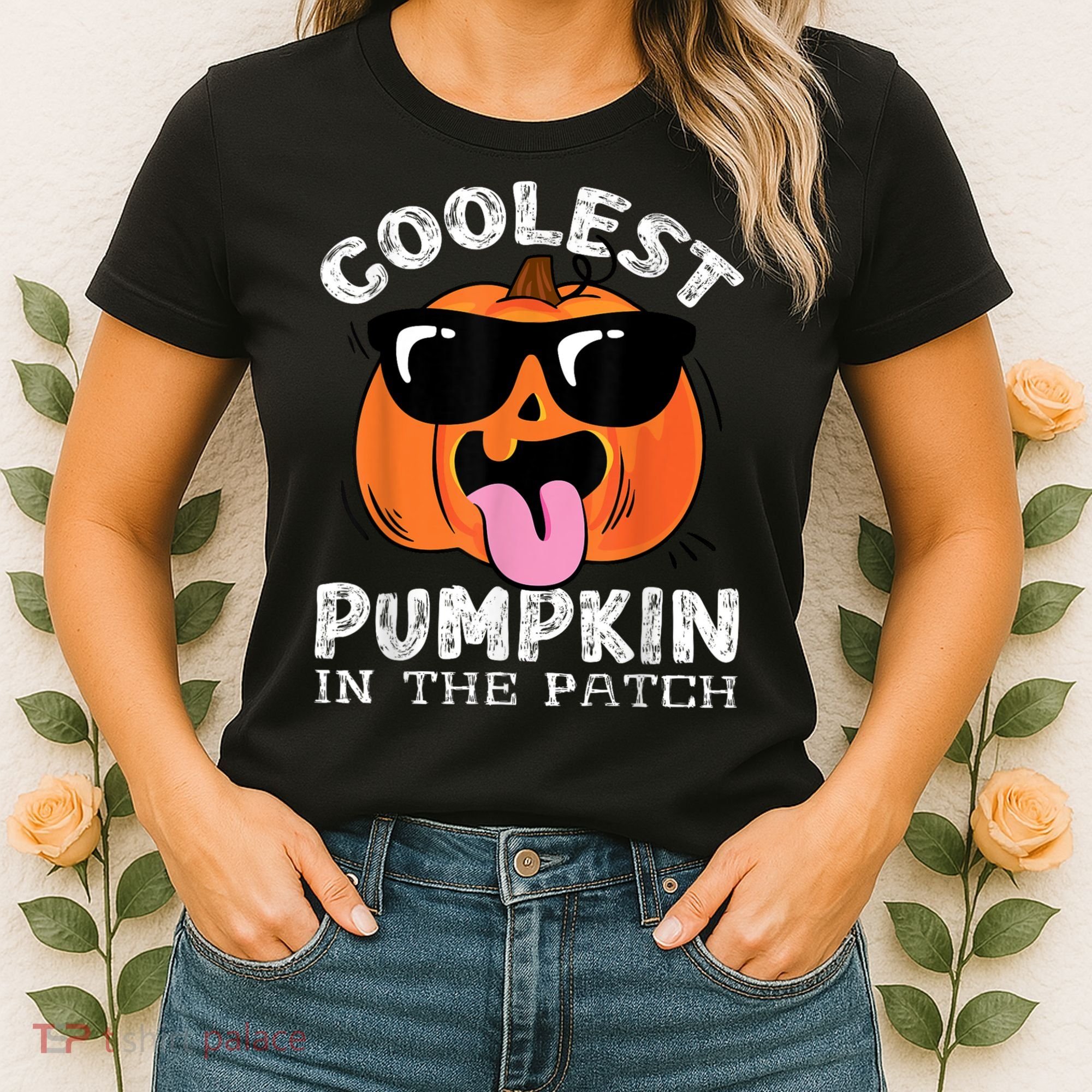 Coolest Pumpkin In The Patch Halloween Women's T-Shirt