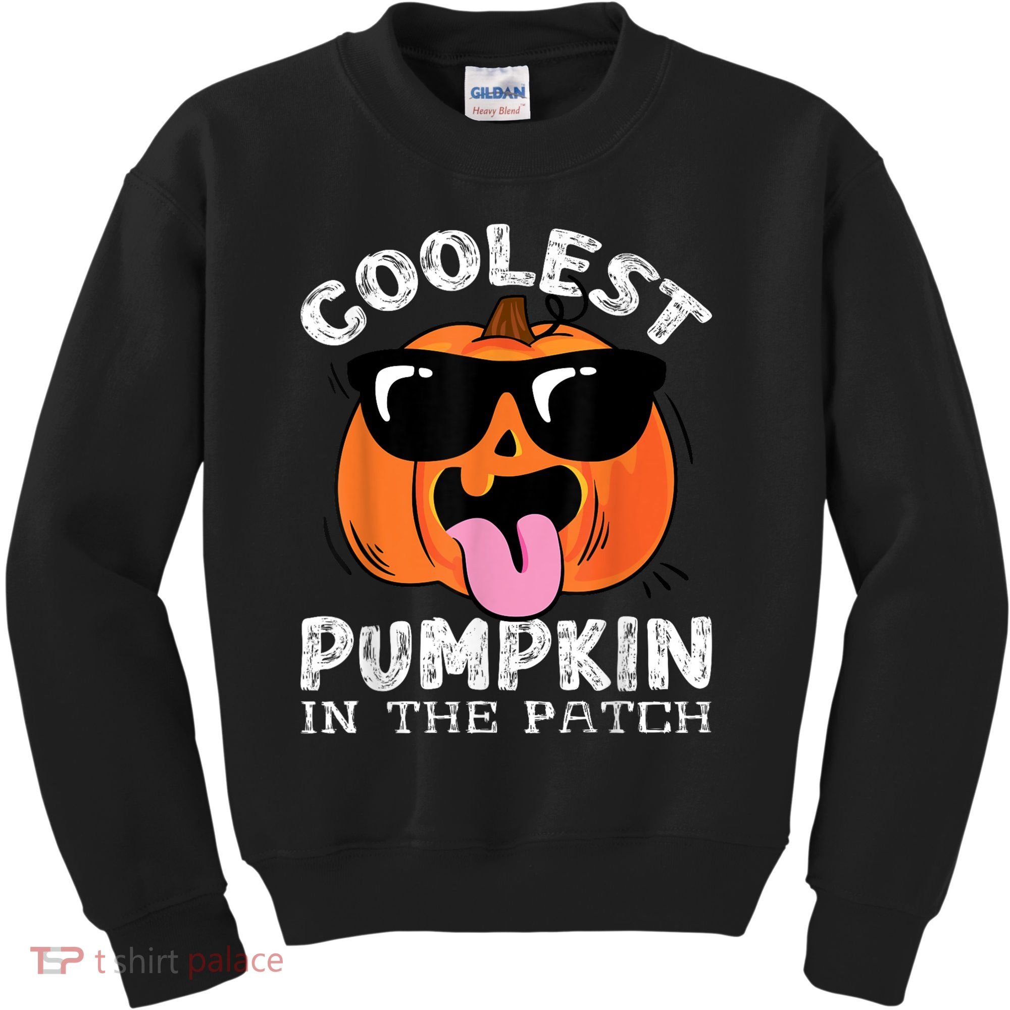 Coolest Pumpkin In The Patch Halloween Kids Sweatshirt