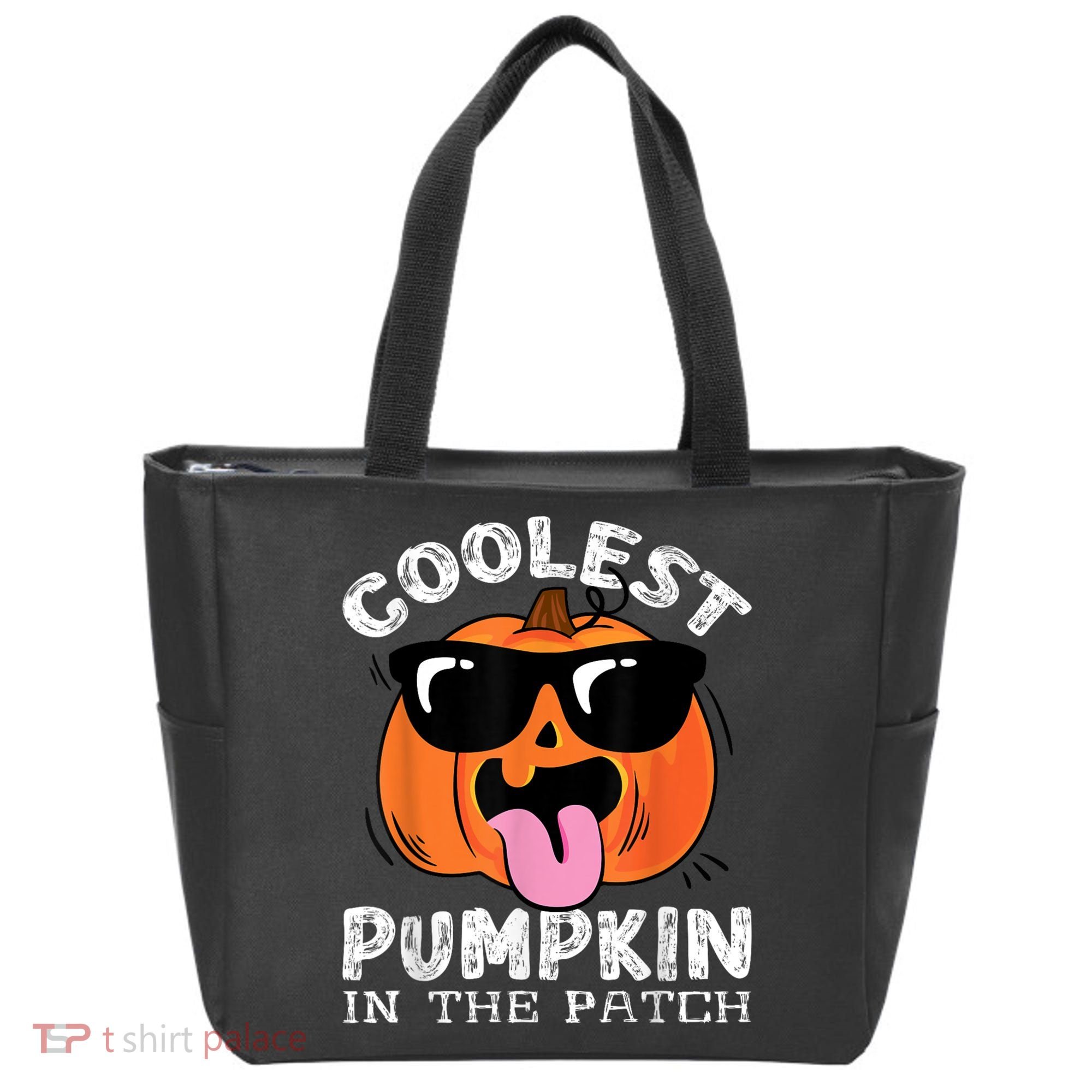 Coolest Pumpkin In The Patch Halloween Tote Bag
