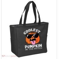 Coolest Pumpkin In The Patch Halloween Tote Bag thumb 2