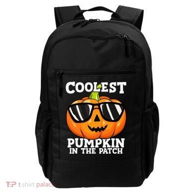 Coolest Pumpkin In The Patch Halloween Backpack