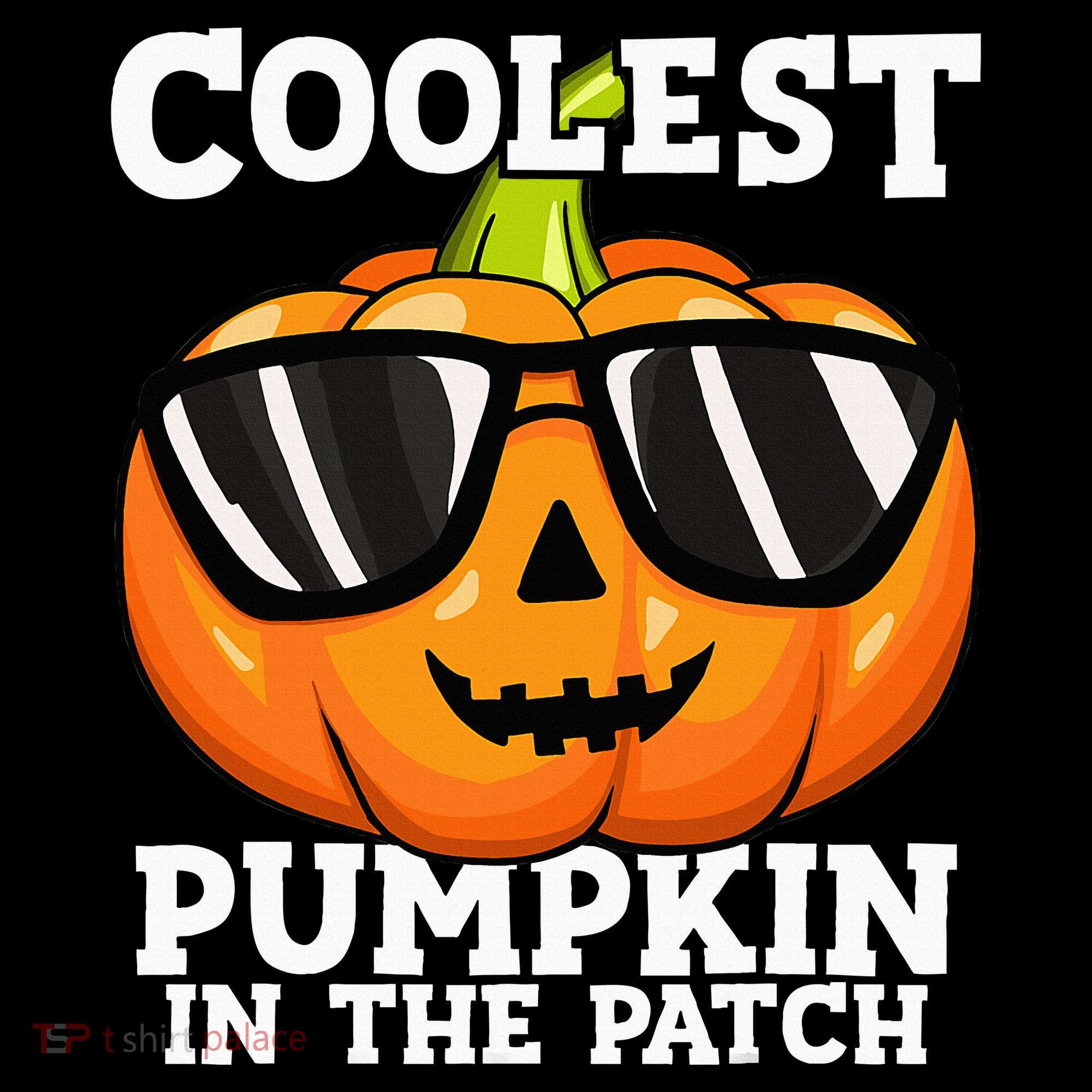 Coolest Pumpkin In The Patch Halloween Ornament