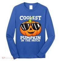 Coolest Pumpkin In The Patch Halloween Long Sleeve Shirt thumb 0