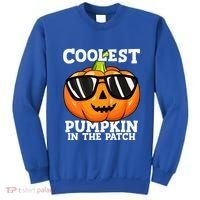 Coolest Pumpkin In The Patch Halloween Sweatshirt thumb 0