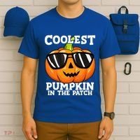 Coolest Pumpkin In The Patch Halloween T-Shirt thumb 6