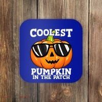 Coolest Pumpkin In The Patch Halloween Coaster thumb 0