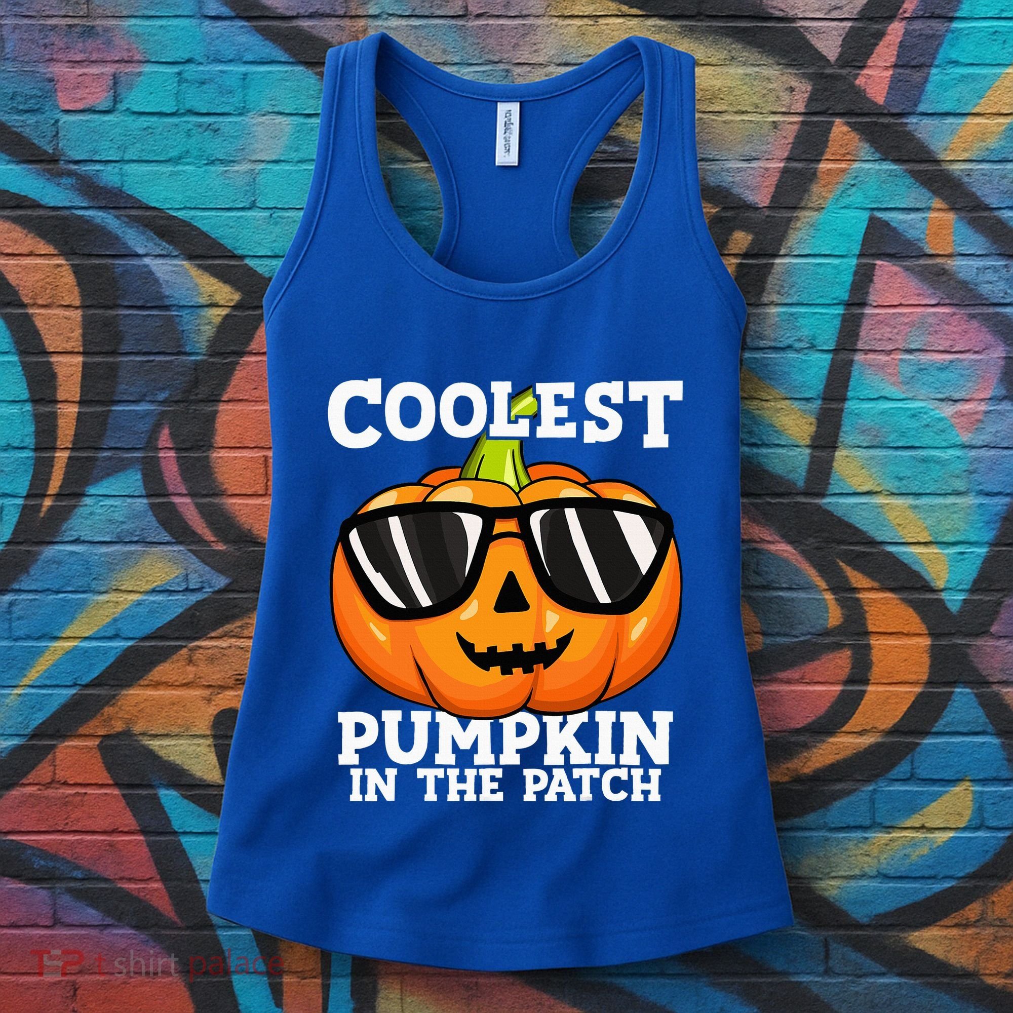 Coolest Pumpkin In The Patch Halloween Women's Tank Top