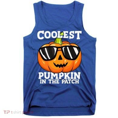 Coolest Pumpkin In The Patch Halloween Tank Top