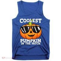 Coolest Pumpkin In The Patch Halloween Tank Top thumb 0