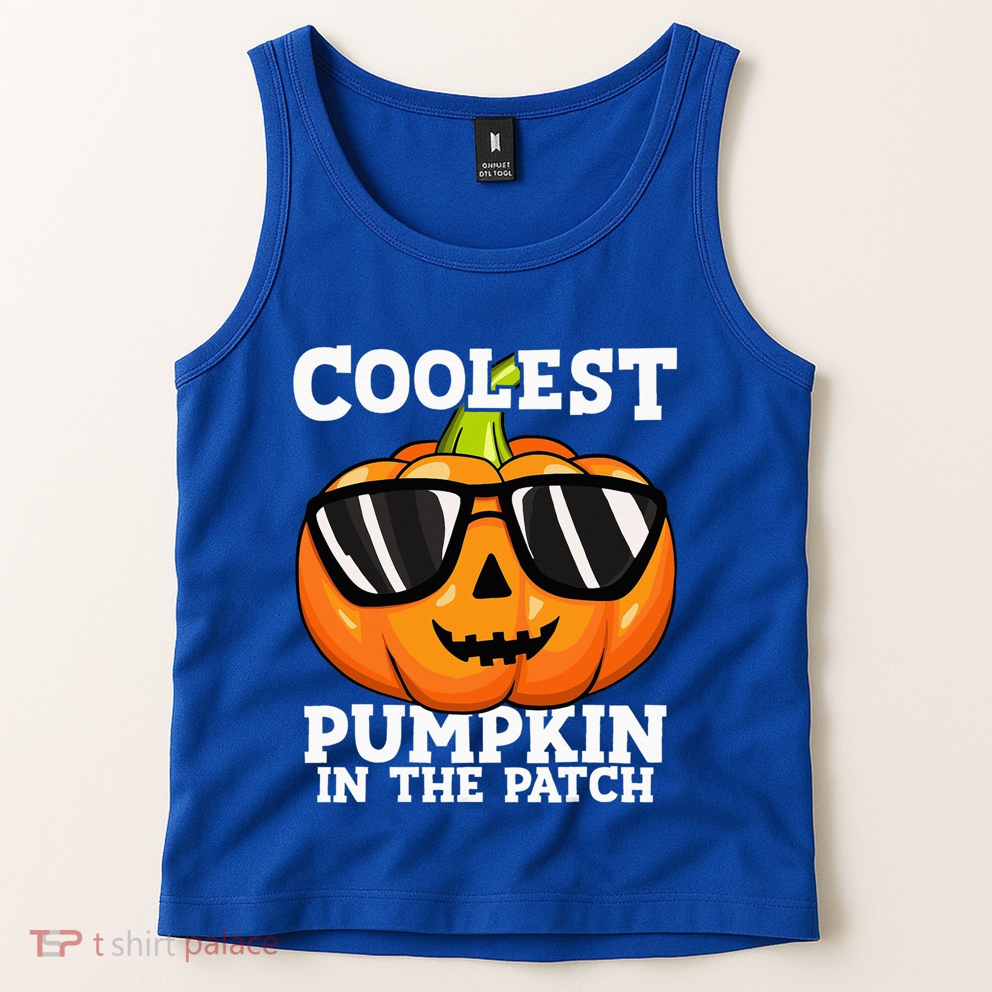 Coolest Pumpkin In The Patch Halloween Tank Top