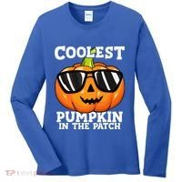 Coolest Pumpkin In The Patch Halloween Women's Long Sleeve Shirt thumb 0