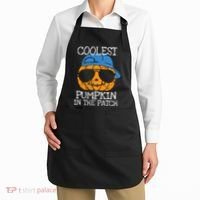 Coolest Pumpkin In The Patch Halloween Boy Girl Teens Apron thumb 2