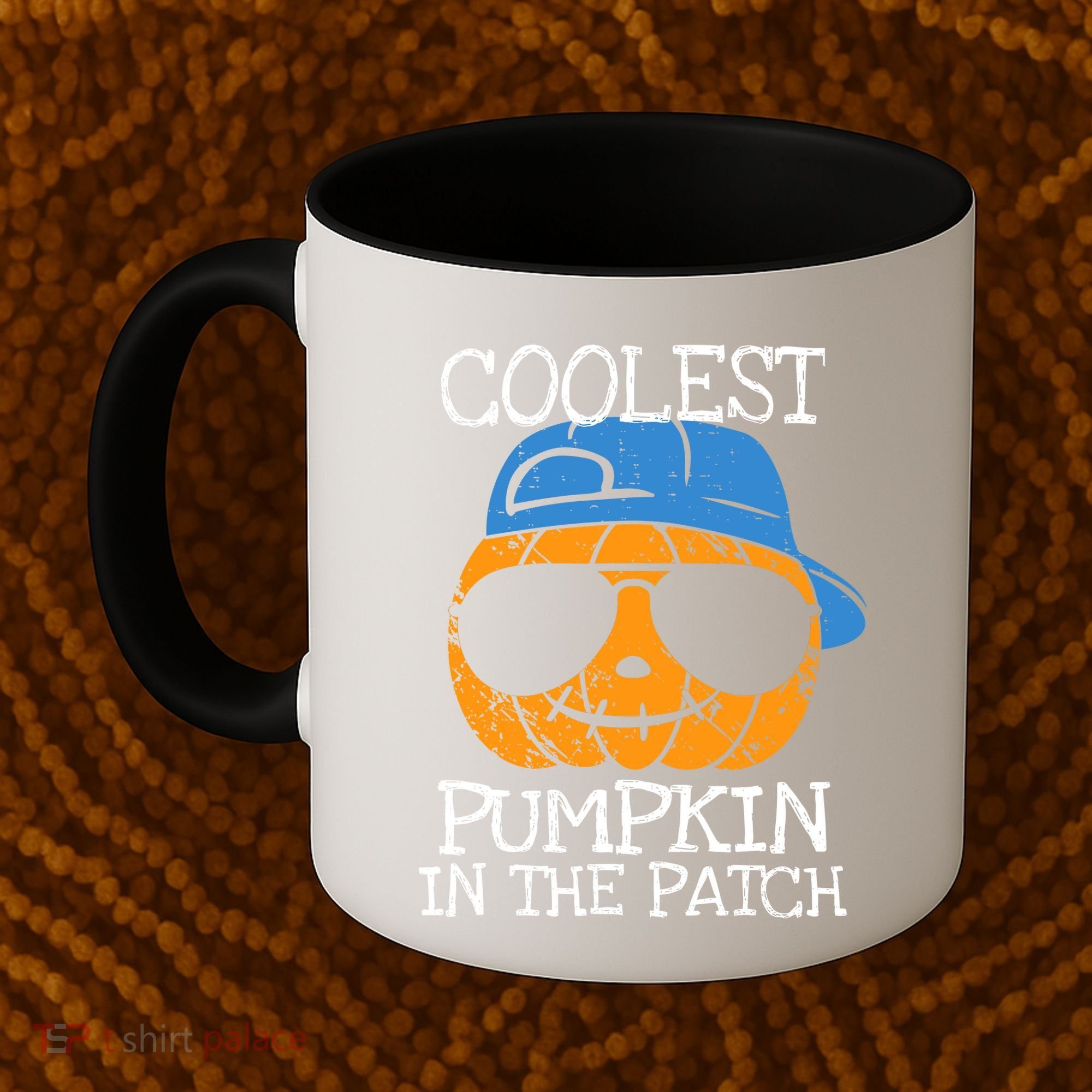 Coolest Pumpkin In The Patch Halloween Boy Girl Teens Coffee Mug