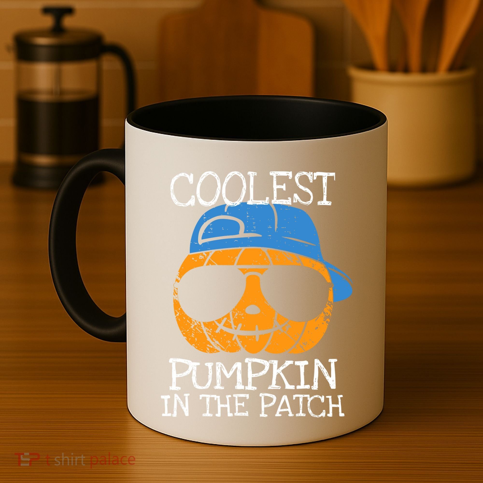 Coolest Pumpkin In The Patch Halloween Boy Girl Teens Coffee Mug