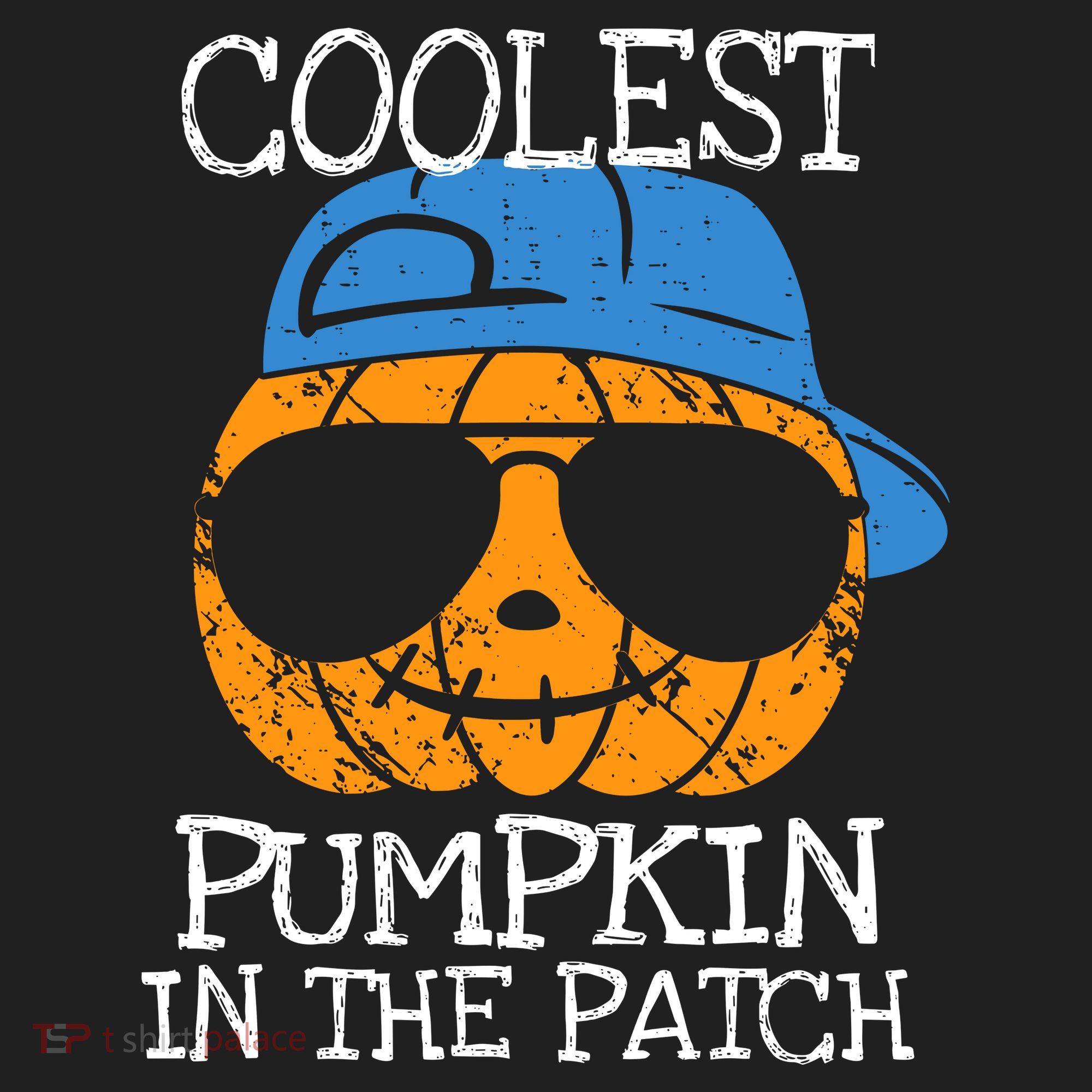 Coolest Pumpkin In The Patch Halloween Boy Girl Teens Beanie