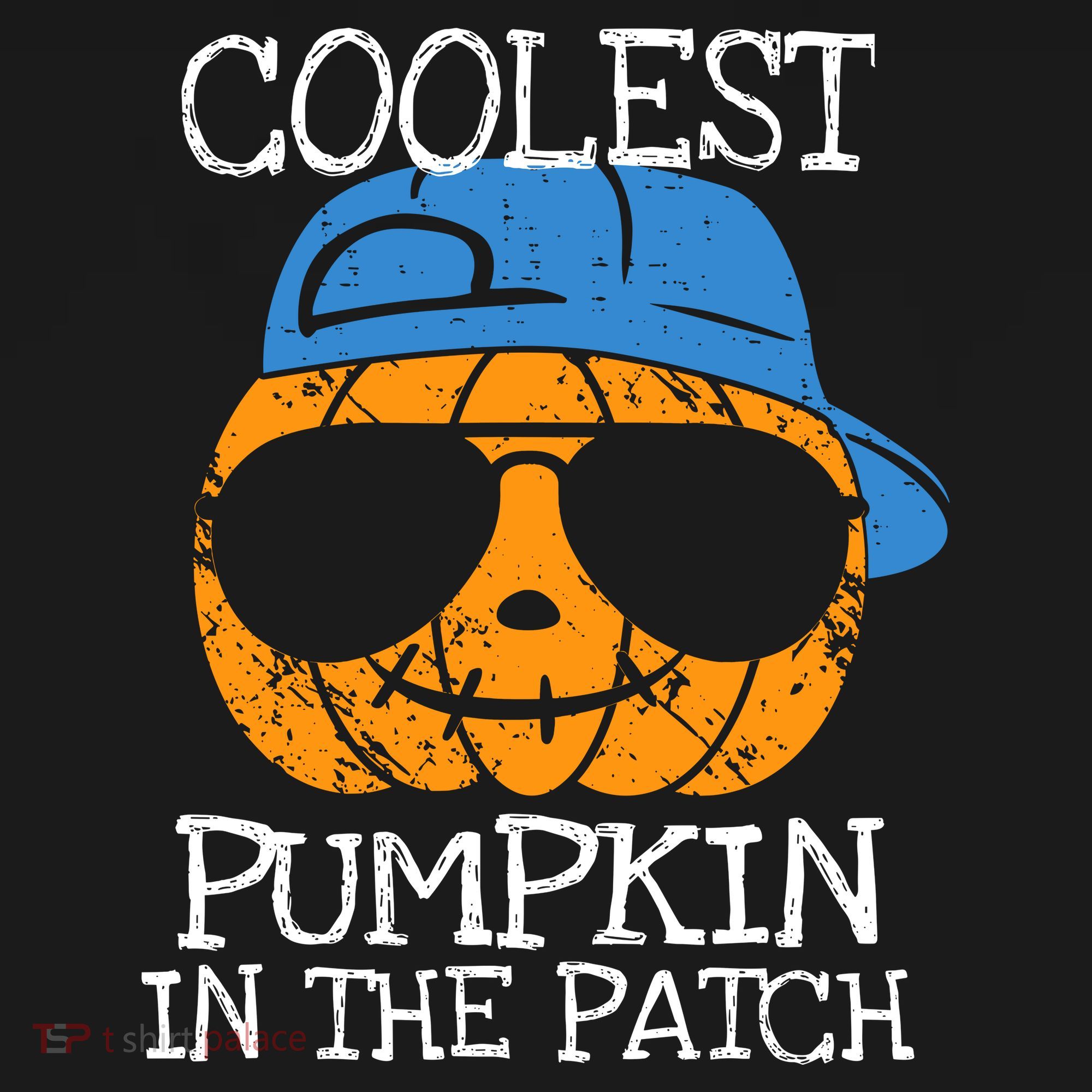 Coolest Pumpkin In The Patch Halloween Boy Girl Teens Women's Hoodie