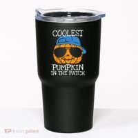 Coolest Pumpkin In The Patch Halloween Boy Girl Teens Tumbler thumb 0