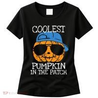 Coolest Pumpkin In The Patch Halloween Boy Girl Teens Women's T-Shirt thumb 0