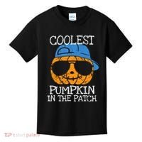 Coolest Pumpkin In The Patch Halloween Boy Girl Teens Kids T-Shirt thumb 0