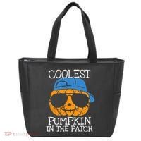 Coolest Pumpkin In The Patch Halloween Boy Girl Teens Tote Bag thumb 0