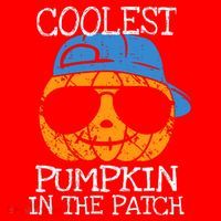 Coolest Pumpkin In The Patch Halloween Boy Girl Teens Santa Hat thumb 1