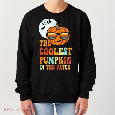 Coolest Pumpkin In The Patch Adorable Halloween Women's Sweatshirt