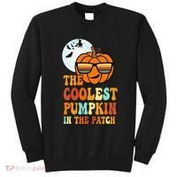 Coolest Pumpkin In The Patch Adorable Halloween Sweatshirt thumb 0