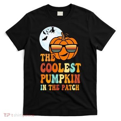 Coolest Pumpkin In The Patch Adorable Halloween T-Shirt