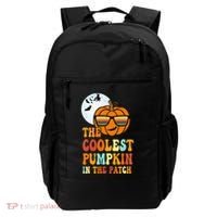 Coolest Pumpkin In The Patch Adorable Halloween Backpack thumb 0