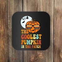 Coolest Pumpkin In The Patch Adorable Halloween Coaster thumb 0