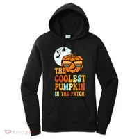 Coolest Pumpkin In The Patch Adorable Halloween Women's Hoodie thumb 0