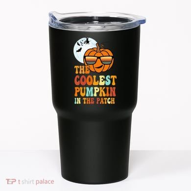 Coolest Pumpkin In The Patch Adorable Halloween Tumbler