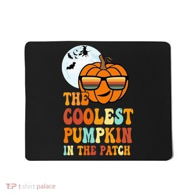 Coolest Pumpkin In The Patch Adorable Halloween Mousepad