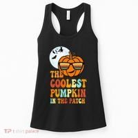Coolest Pumpkin In The Patch Adorable Halloween Women's Tank Top thumb 0