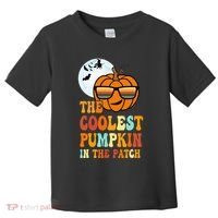 Coolest Pumpkin In The Patch Adorable Halloween Toddler T-Shirt thumb 0