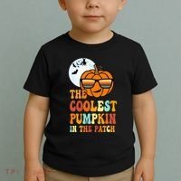 Coolest Pumpkin In The Patch Adorable Halloween Toddler T-Shirt thumb 2