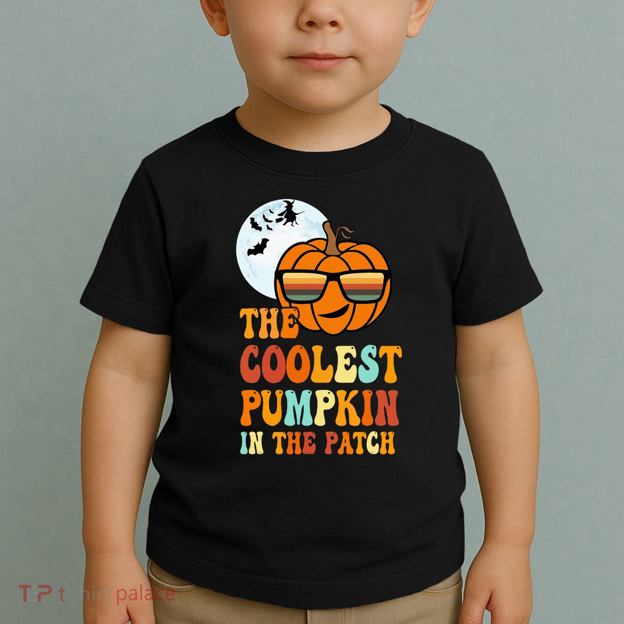 Coolest Pumpkin In The Patch Adorable Halloween Toddler T-Shirt