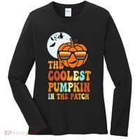 Coolest Pumpkin In The Patch Adorable Halloween Women's Long Sleeve Shirt thumb 0