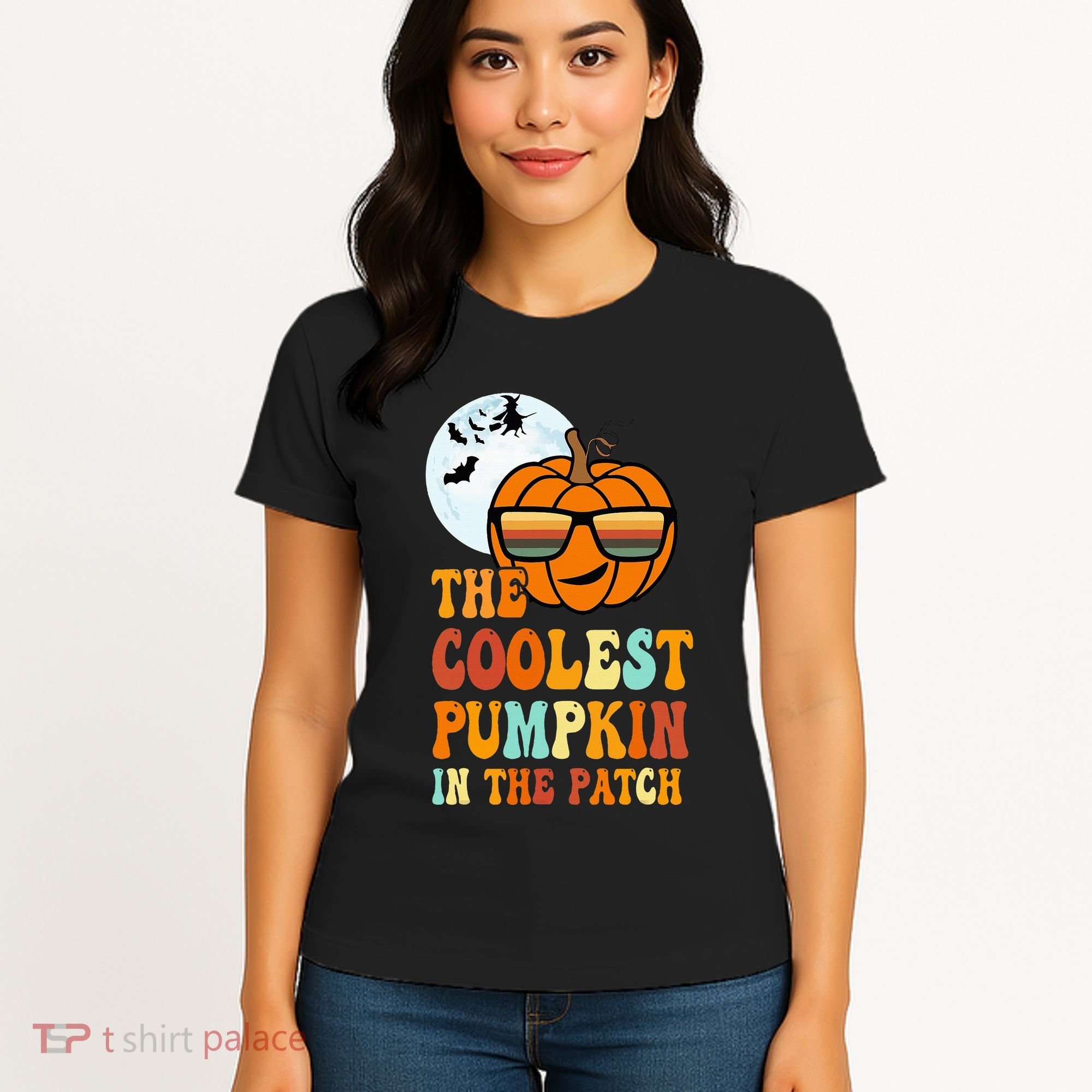 Coolest Pumpkin In The Patch Adorable Halloween Women's T-Shirt